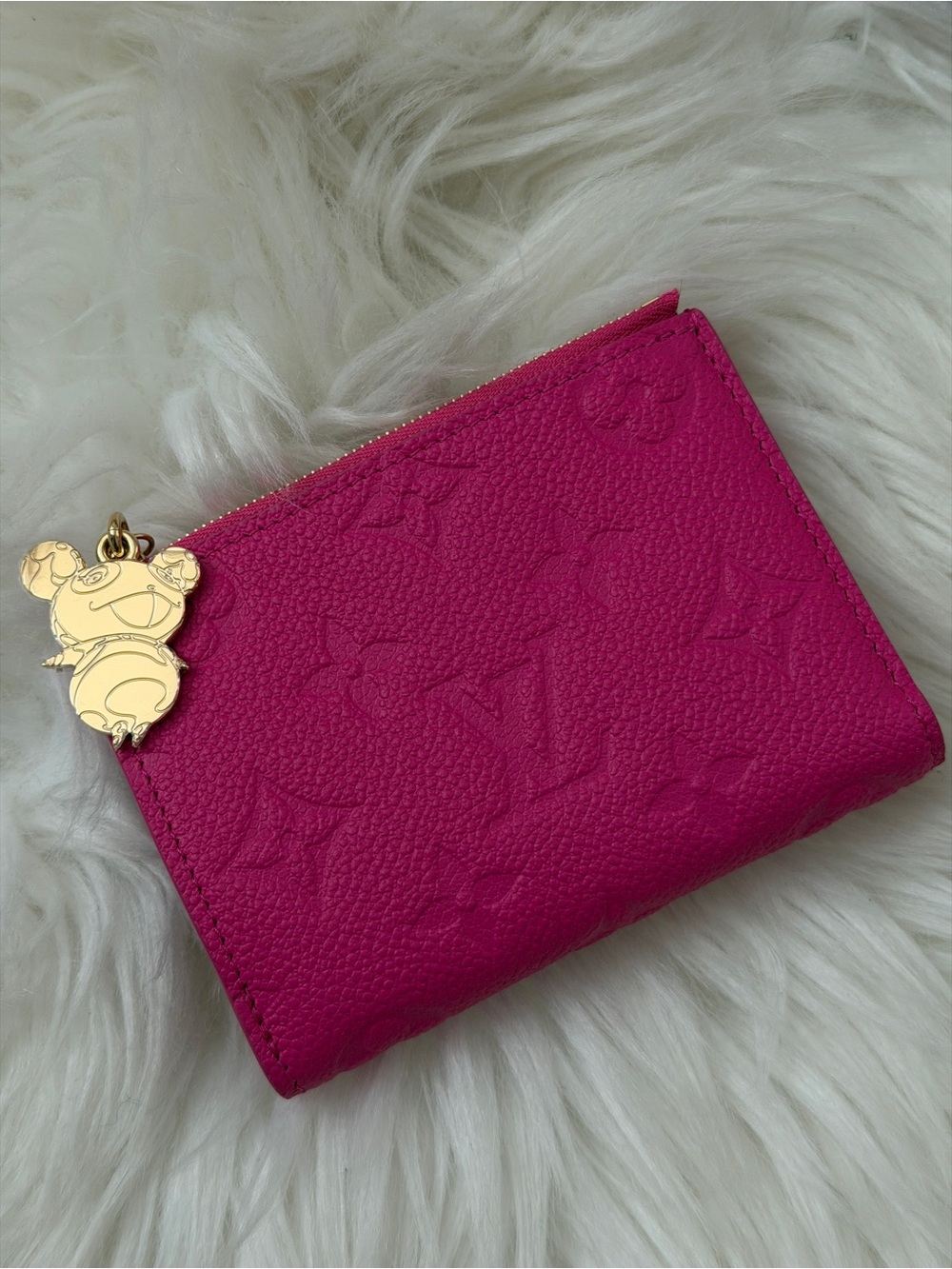 BNIB AUTH Louis Vuitton LV x TM Takashi Murakami Lisa Wallet Kawaii Pink - Picture 2 of 7